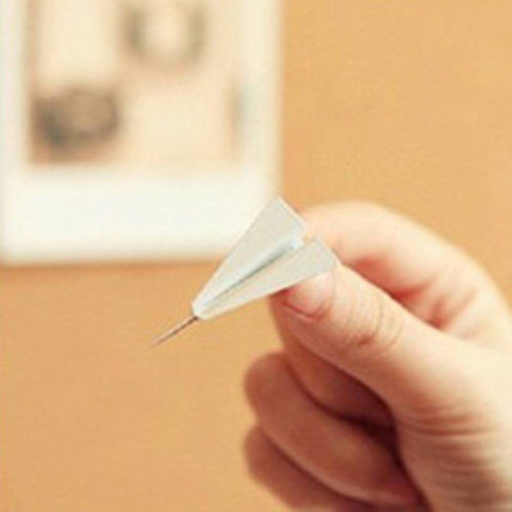 Paper Airplane Push Pins