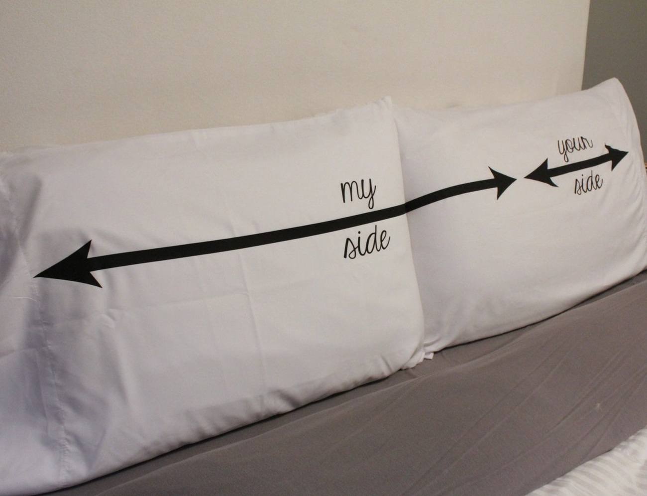 My Side Your Side Pillow