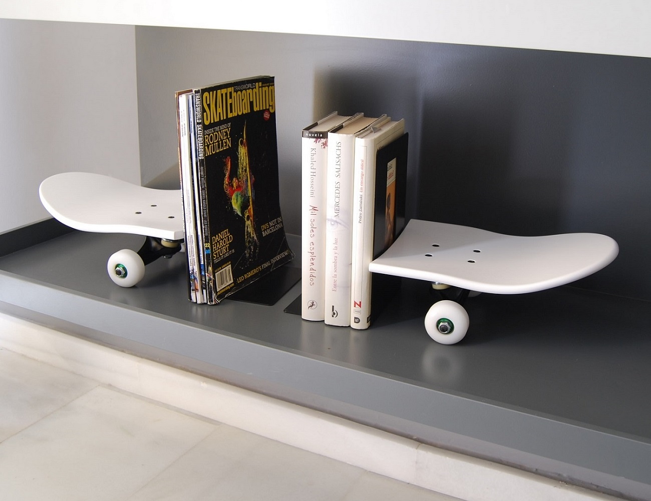 Tail and Nose Bookends by Skate-Home