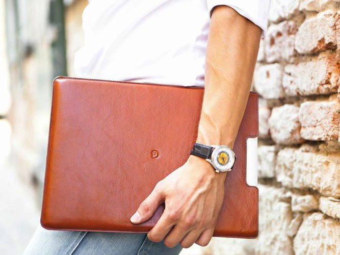 Leather MacBook Air 13″ Sleeve by Danny P.