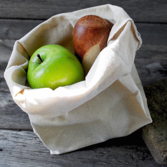 The Brown Bag Waxed Canvas Lunch Bags
