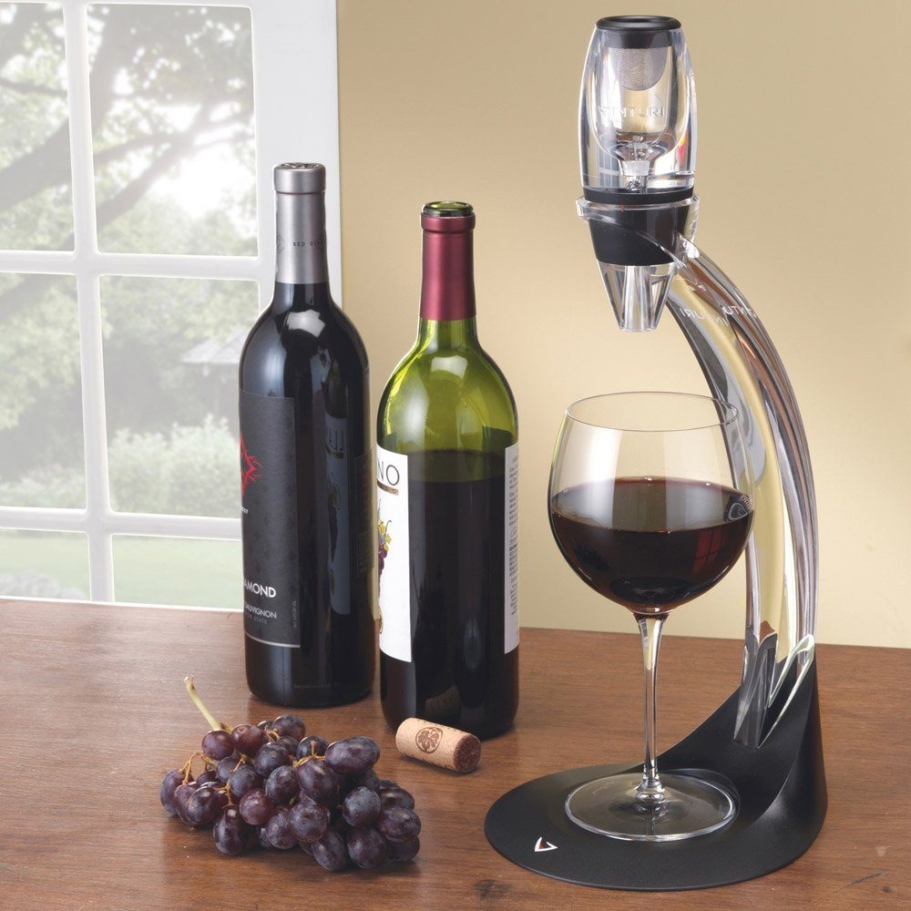 Vinturi Wine Aerator Tower Gift Set » Gadget Flow