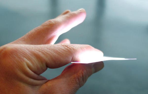 Lightpaper Makes Illumination as Thin as Material