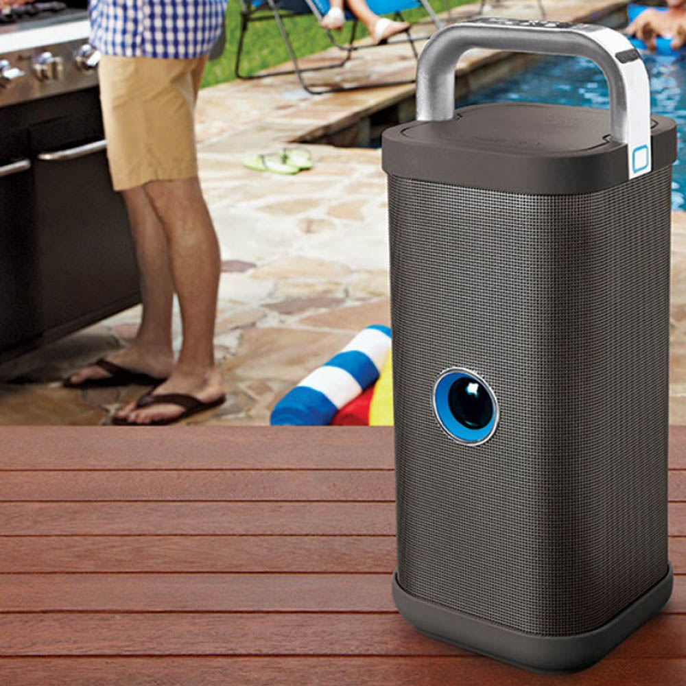 blue party speaker