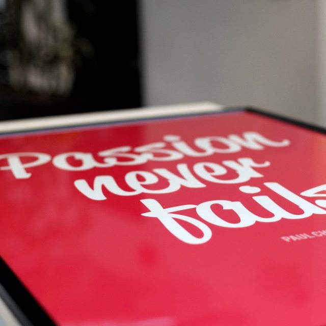 Passion Never Fails Poster