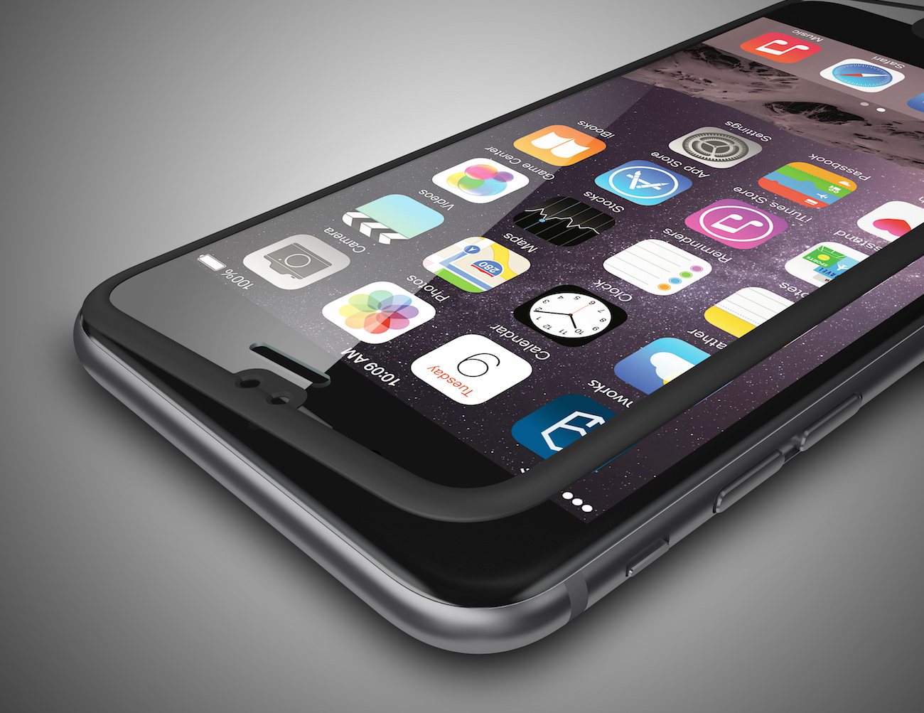 ITG Edge: Glass x Silicone Protector for iPhone 6