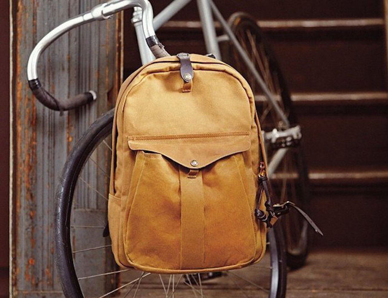 Twill Backpack by Filson x Brooks Brothers