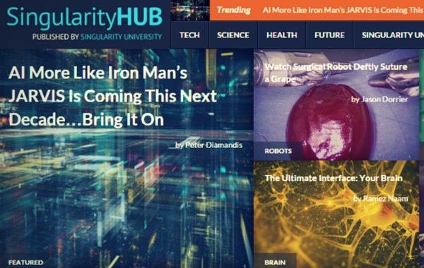 Singularity HUB – Automatically Updated Tech News From 41 Sources Under One Roof