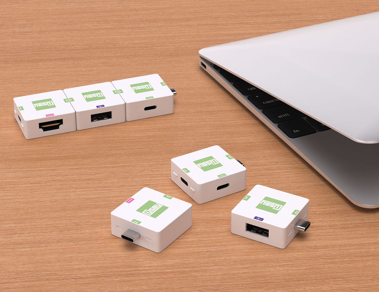Cusby The First USB-C Modular & Expandable Solution for the New MacBook