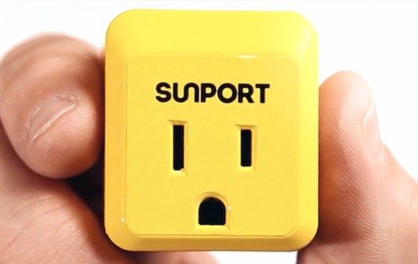 By Hacking the Grid, the SunPort Extracts Solar Power from Any Wall Socket
