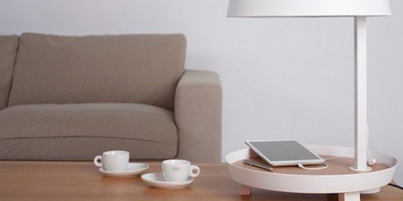 Carry USB Outlet Table Lamp