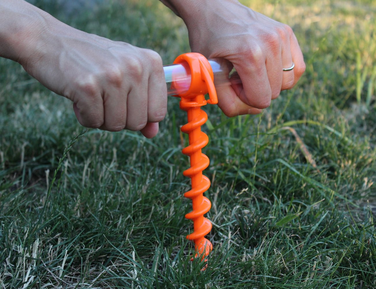 Orange Screw – The Ultimate Ground Anchor