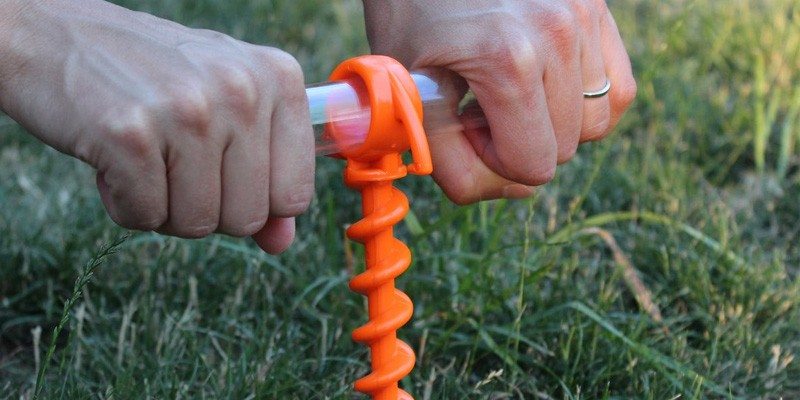 Orange Screw – The Ultimate Ground Anchor