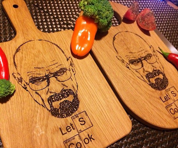 Breaking Bad Engraved Cutting Board