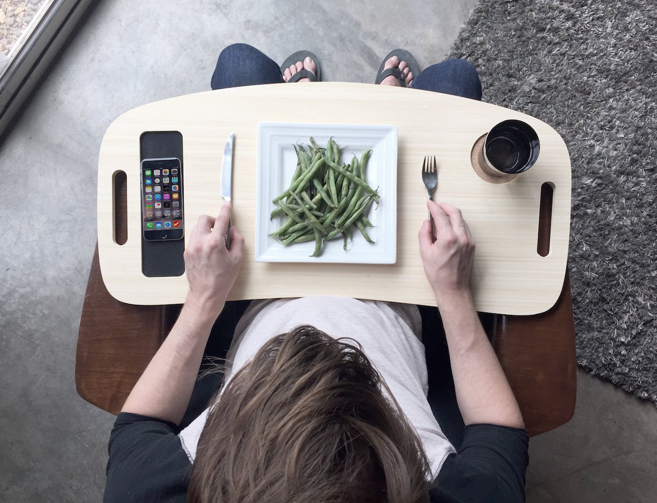 Slice TV Tray by iSkelter