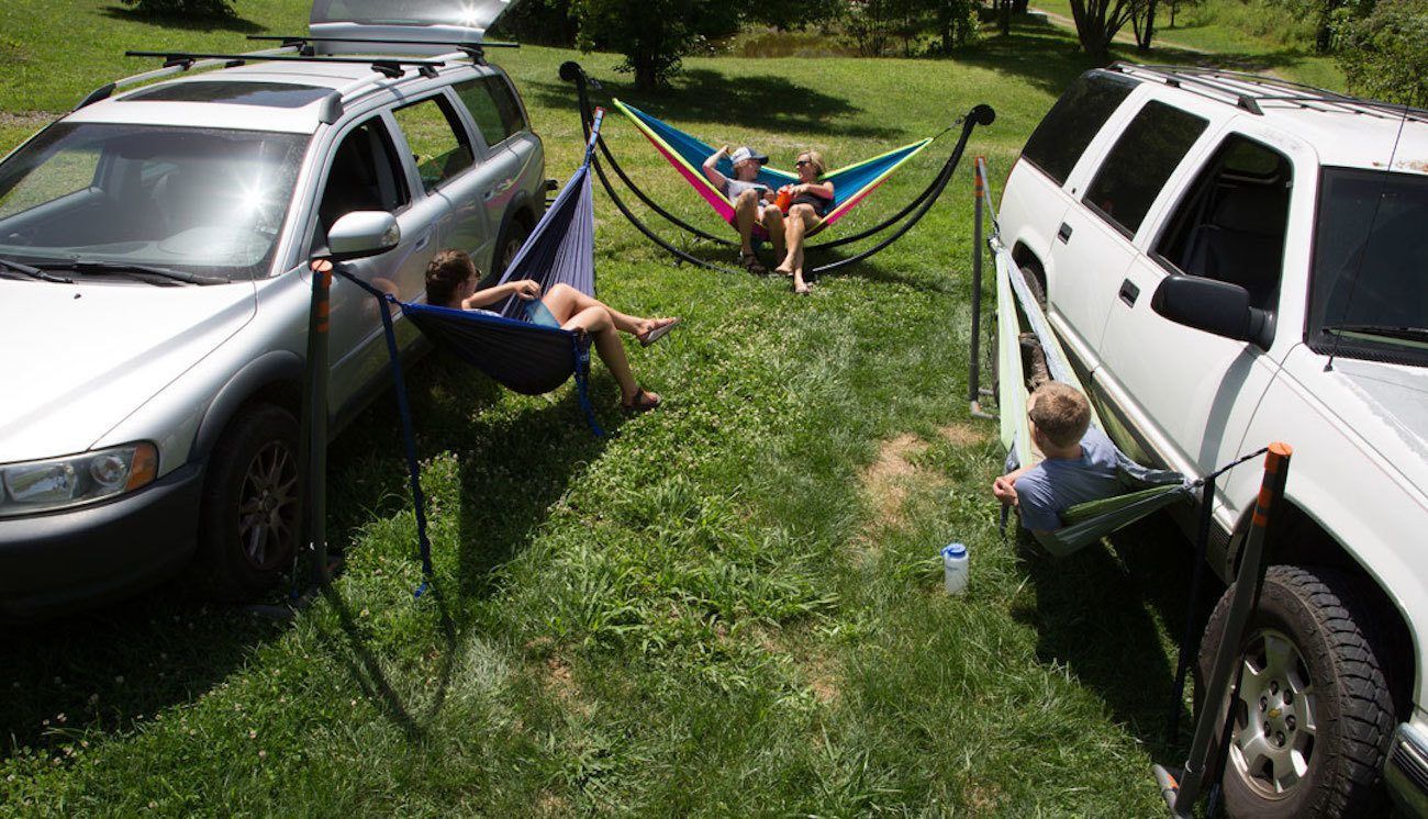 Roadie Hammock Stand by Eagle’s Nest » Gadget Flow