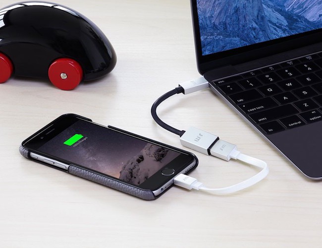 AluCable USB-C 3.1 to USB Adapter by Just Mobile