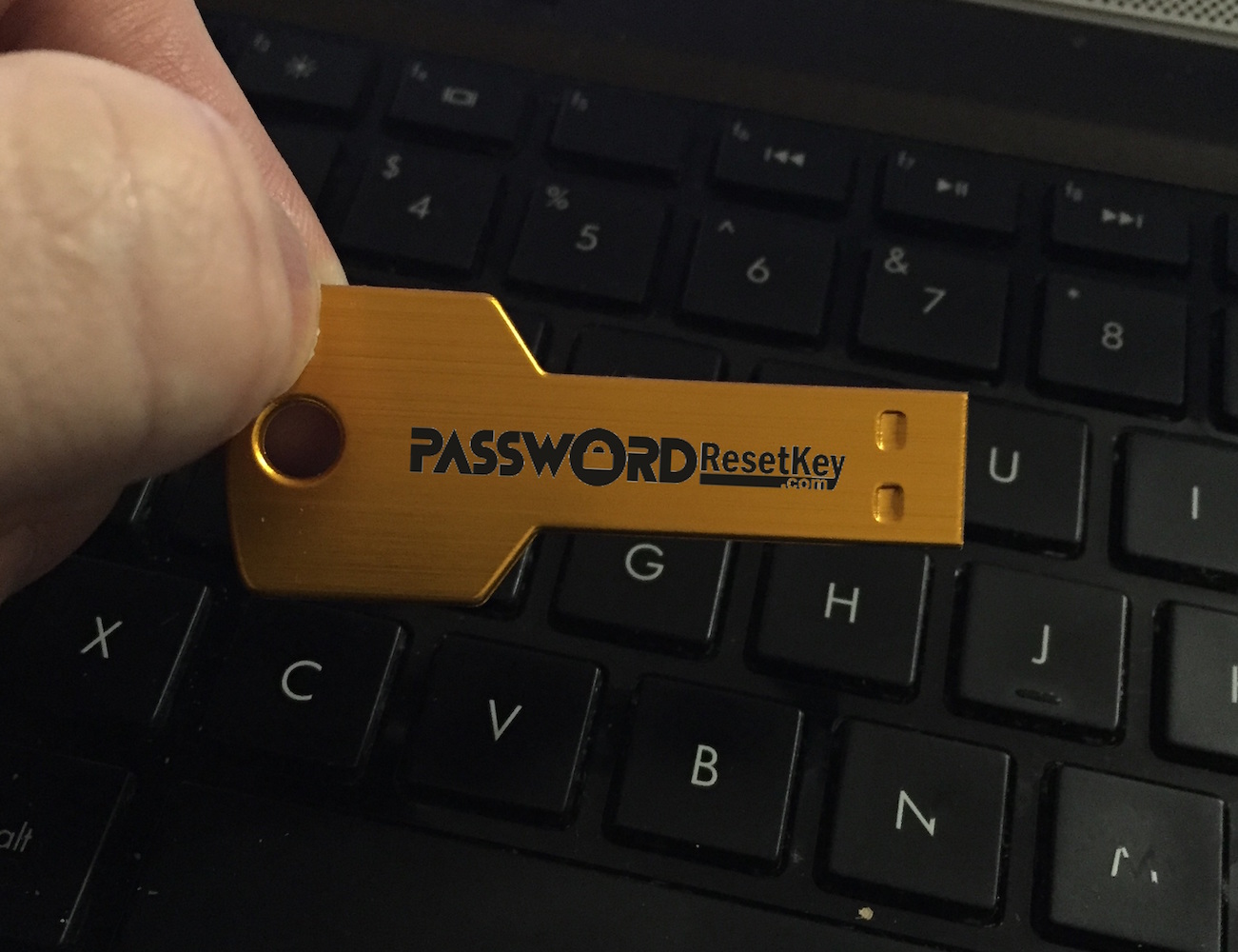 Reset key. PC password.