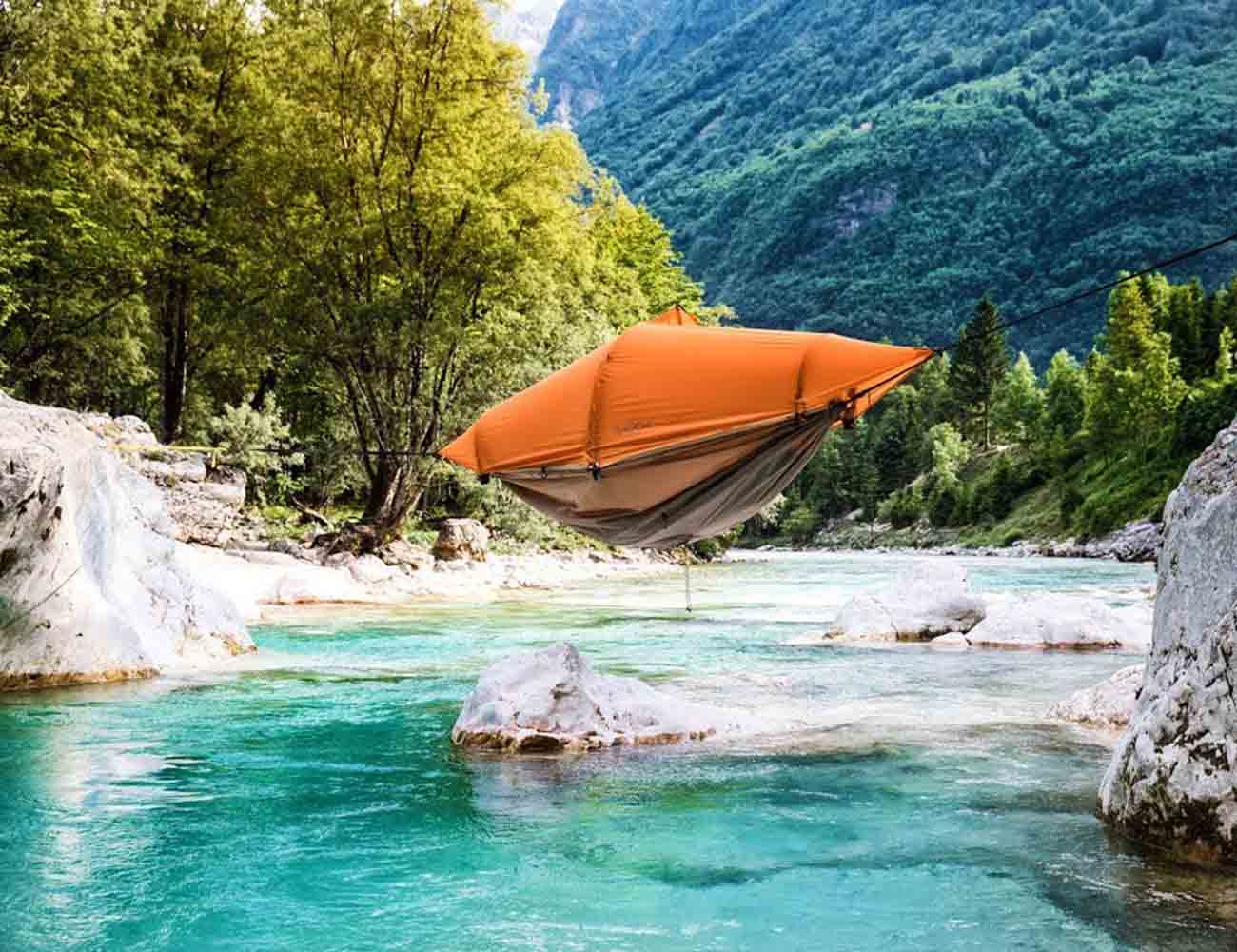 Flying Tent All in One Camping System