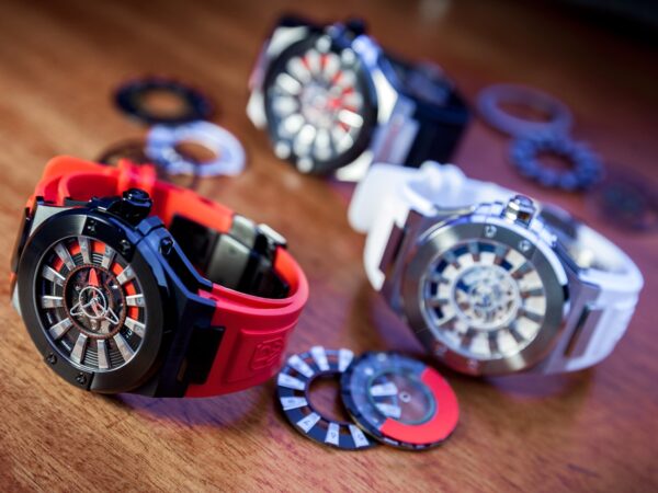 DWISS M2 Automatic Swiss Watch with Innovative Time Reading