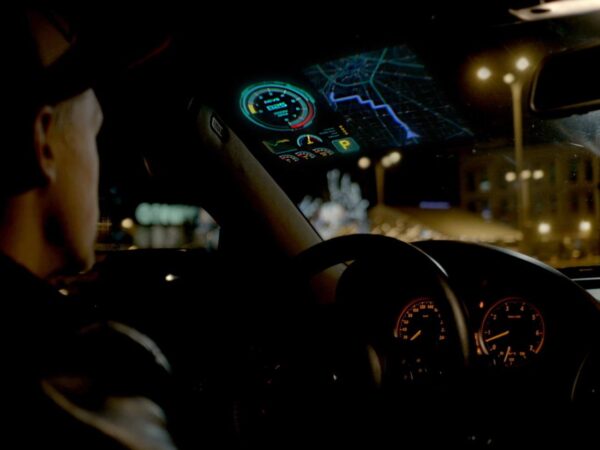 SkyScreen – Large transparent Head-Up Display
