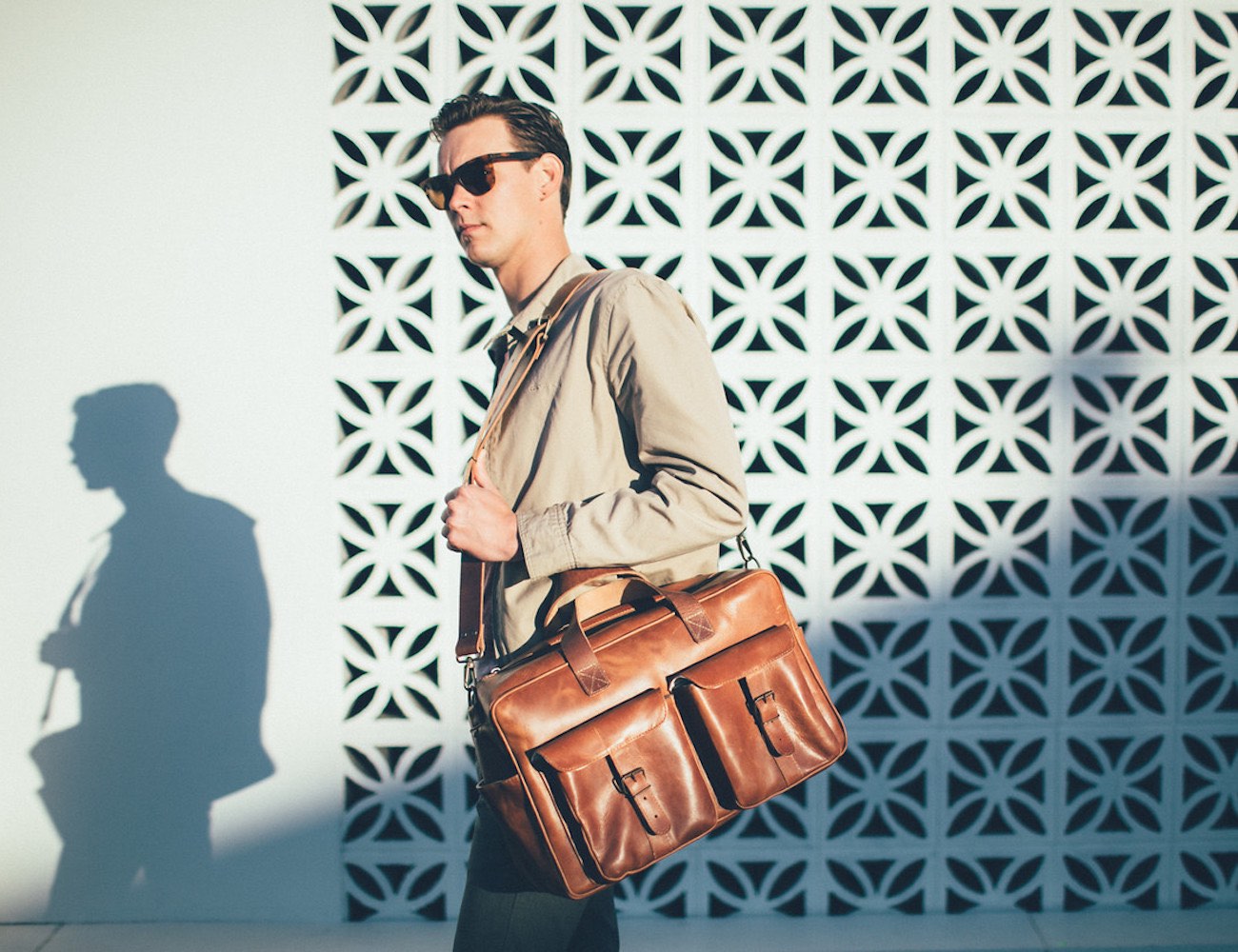 The Ryan Traveler Bag by Brothers Leather Supply Co