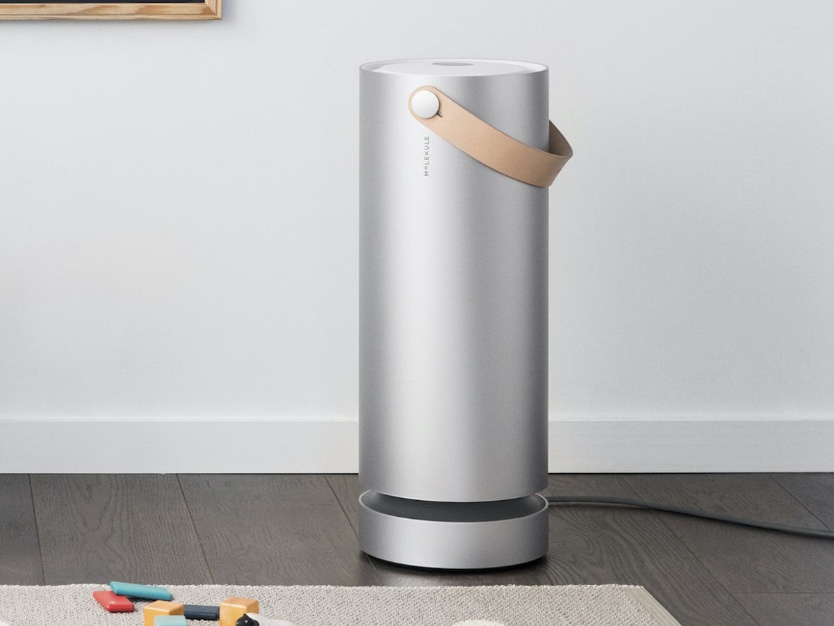 Molekule Air Home Air Purifier cleans and disinfects your house