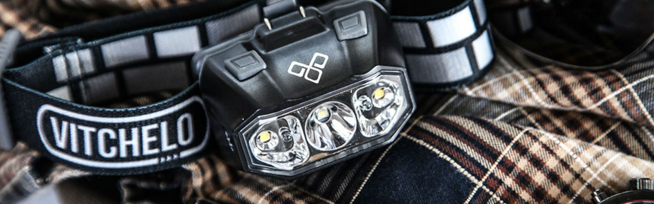 Vitchelo Headlamp Helps Campers See in the Dark