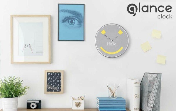 Glance Smart Clock Syncs With Your Phone And Amazon Echo