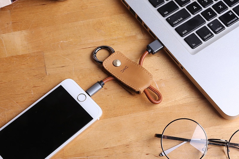 Leather Fast Charging USB Cable
