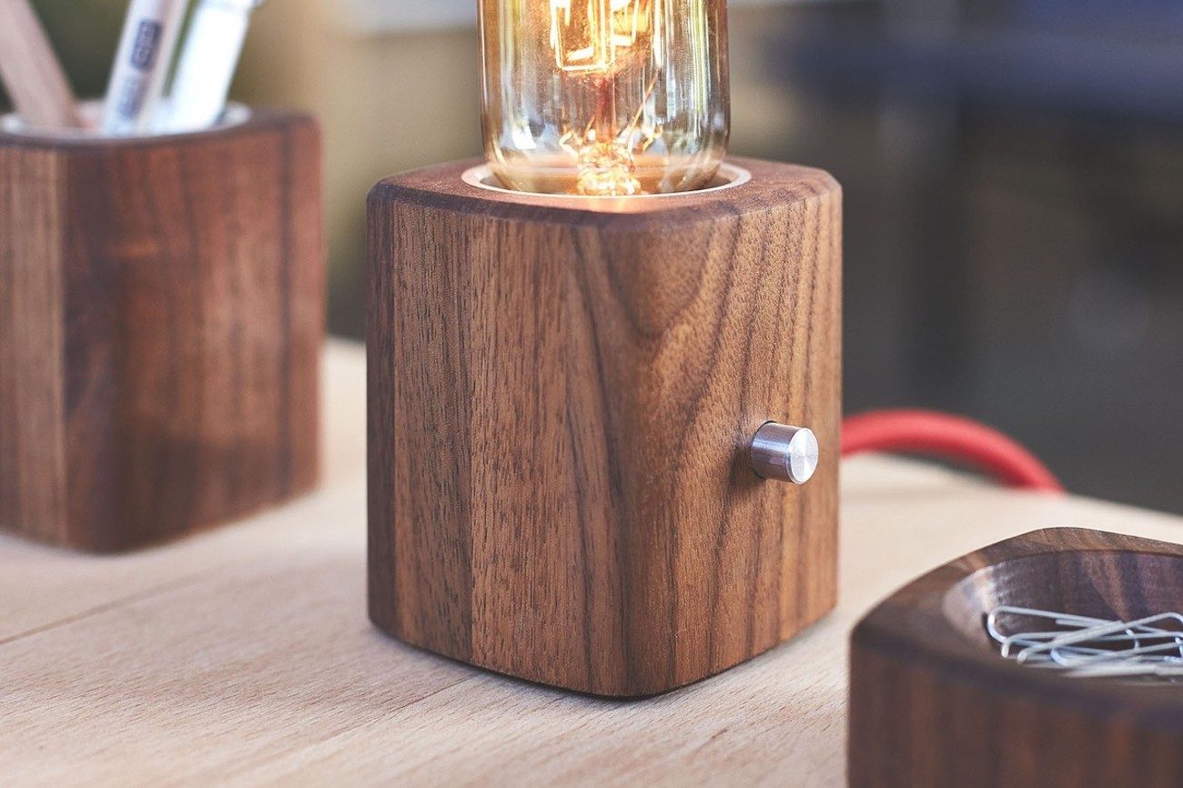 Walnut Desk Lamp from Grovemade