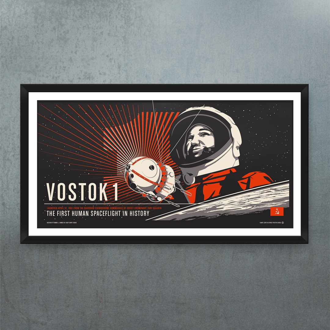 Giant Leaps in Space Poster Series