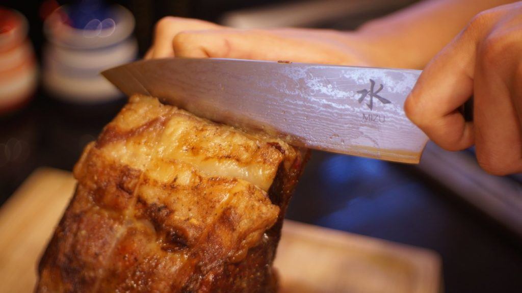 The Mizu premium chef’s knife is affordable and a must-have in your kitchen