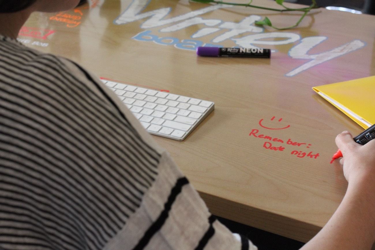 You Can Scribble Like Crazy on This Dry Erase Desk 2