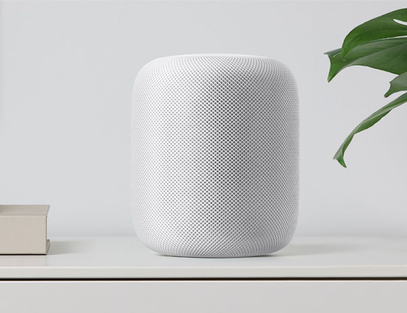 Apple HomePod Smart Adaptable Speaker adjusts depending on its location to deliver high-quality sound