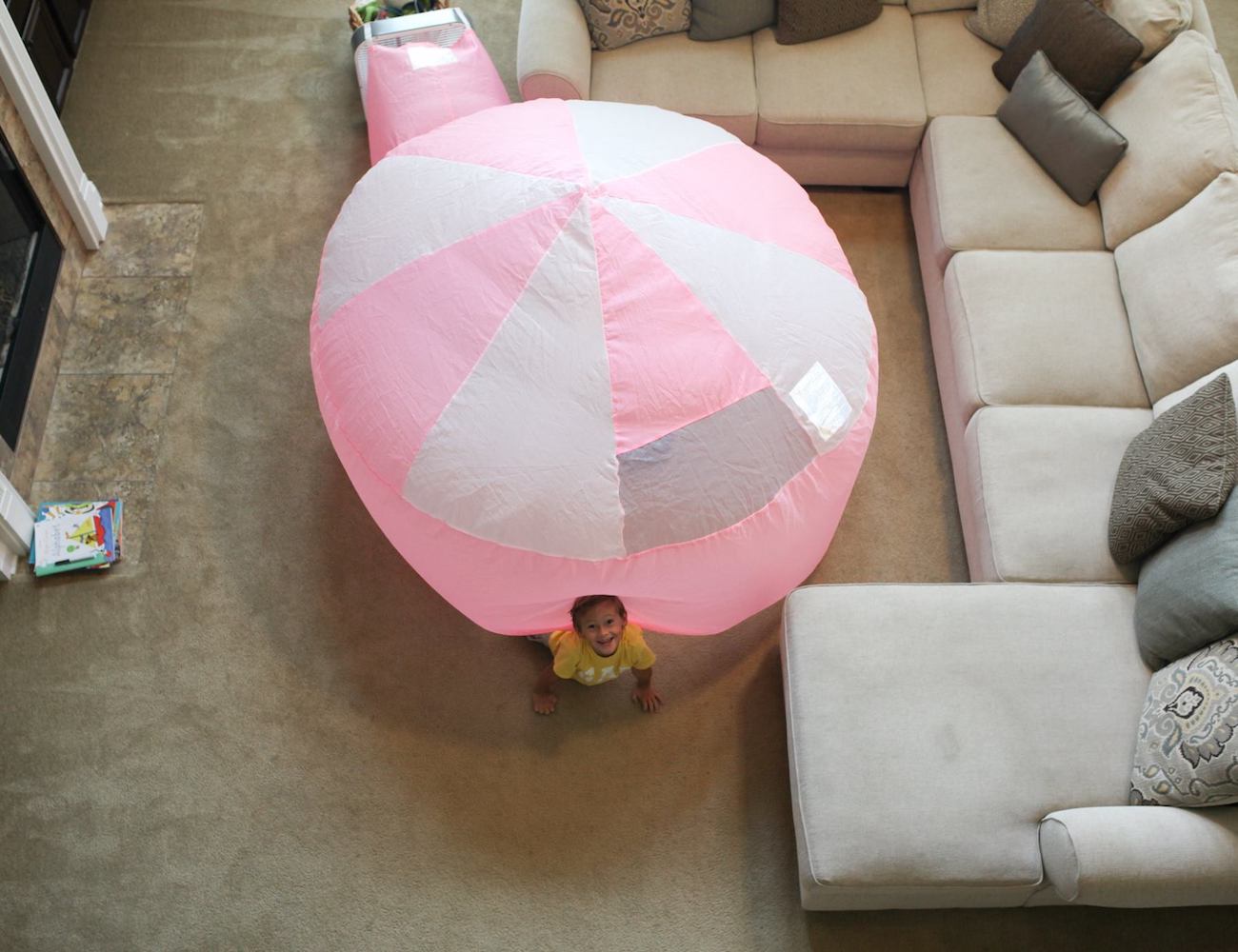 Air Fort Fan Inflating Kids Fort