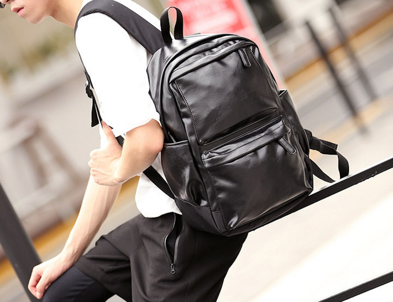 Fashion-Friendly Men’s Backpack
