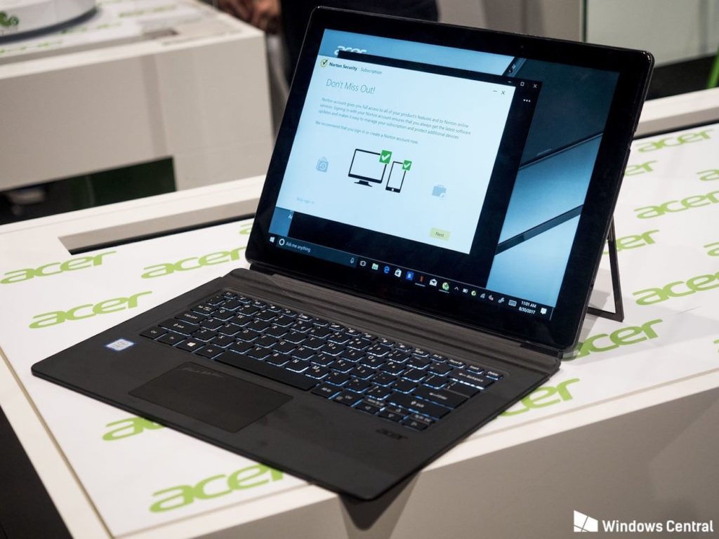 Acer Switch 7 Fanless 2-in-1 Notebook