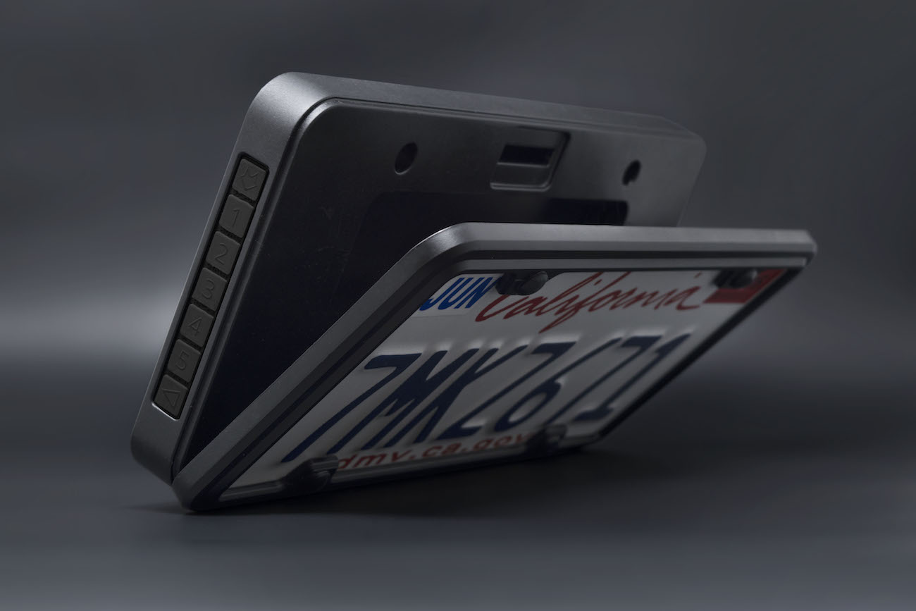 FoxxVault Smart License Plate Vault » Gadget Flow