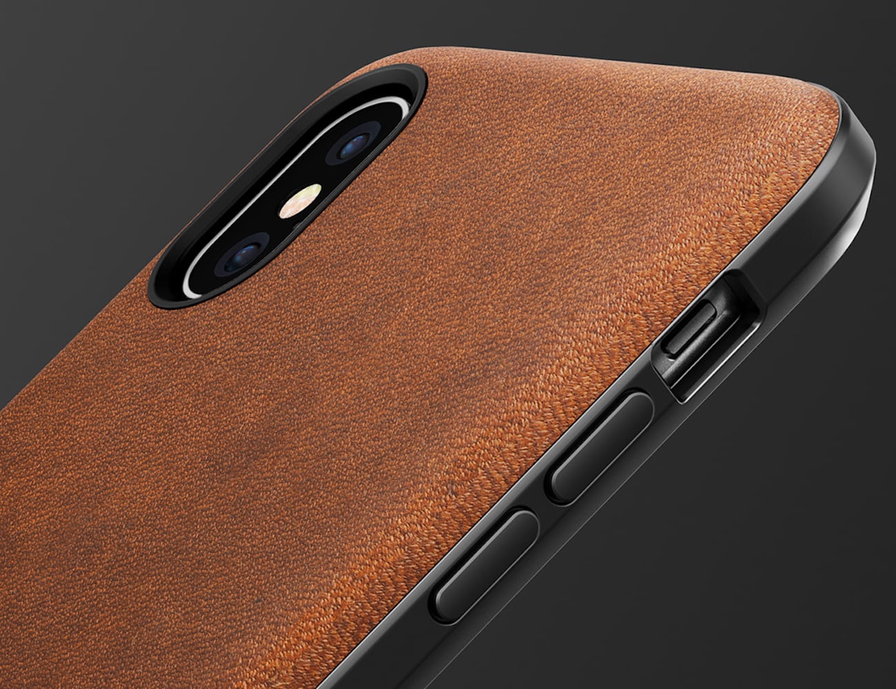 Nomad Rugged Leather iPhone X Case