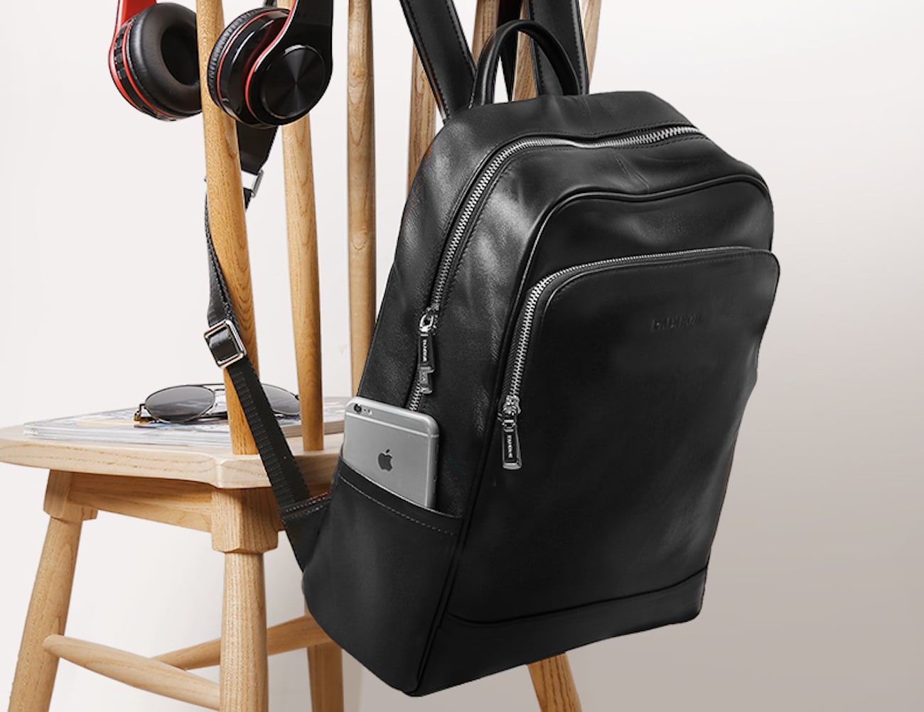 Genuine Leather Everyday Backpack