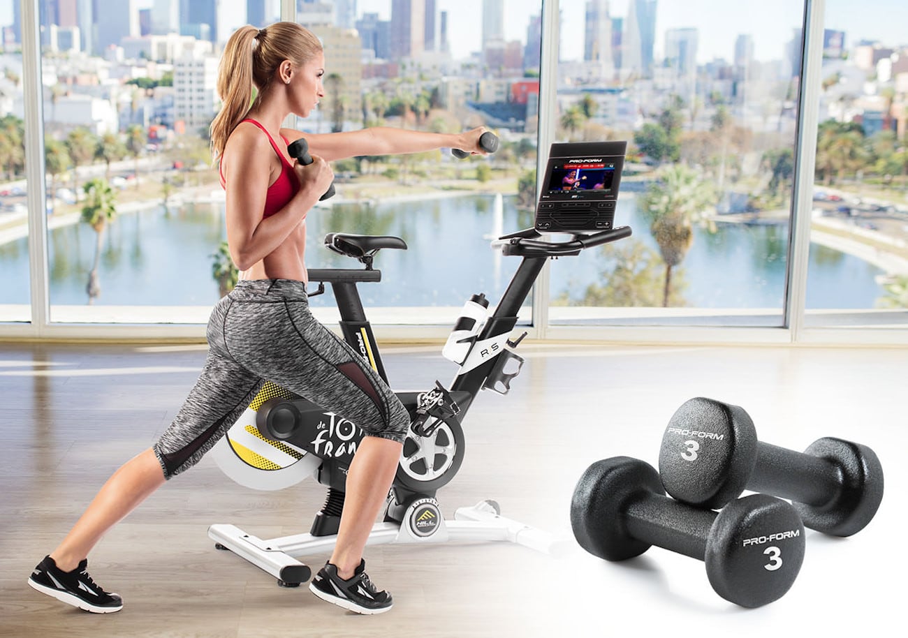 proform studio bike pro exercise bike