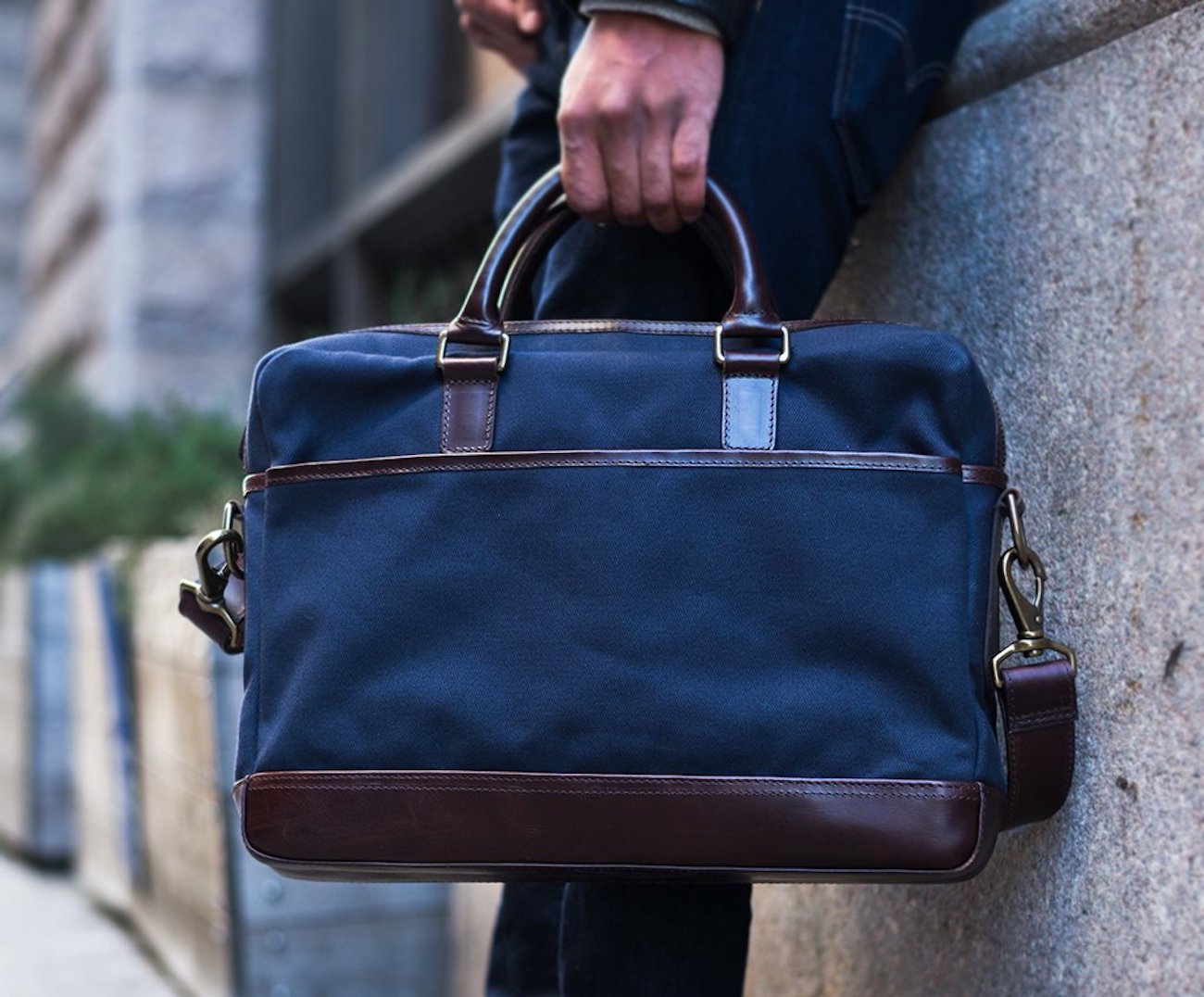Thursday Boot Company Leather Briefcase