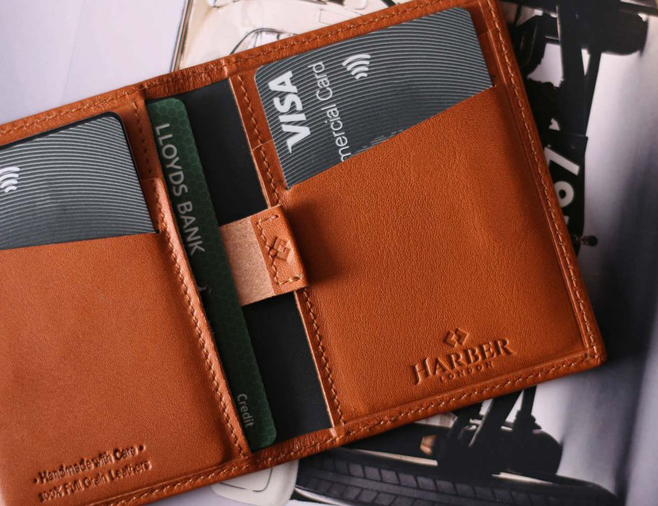 Haber London RFID Protected Card Wallet