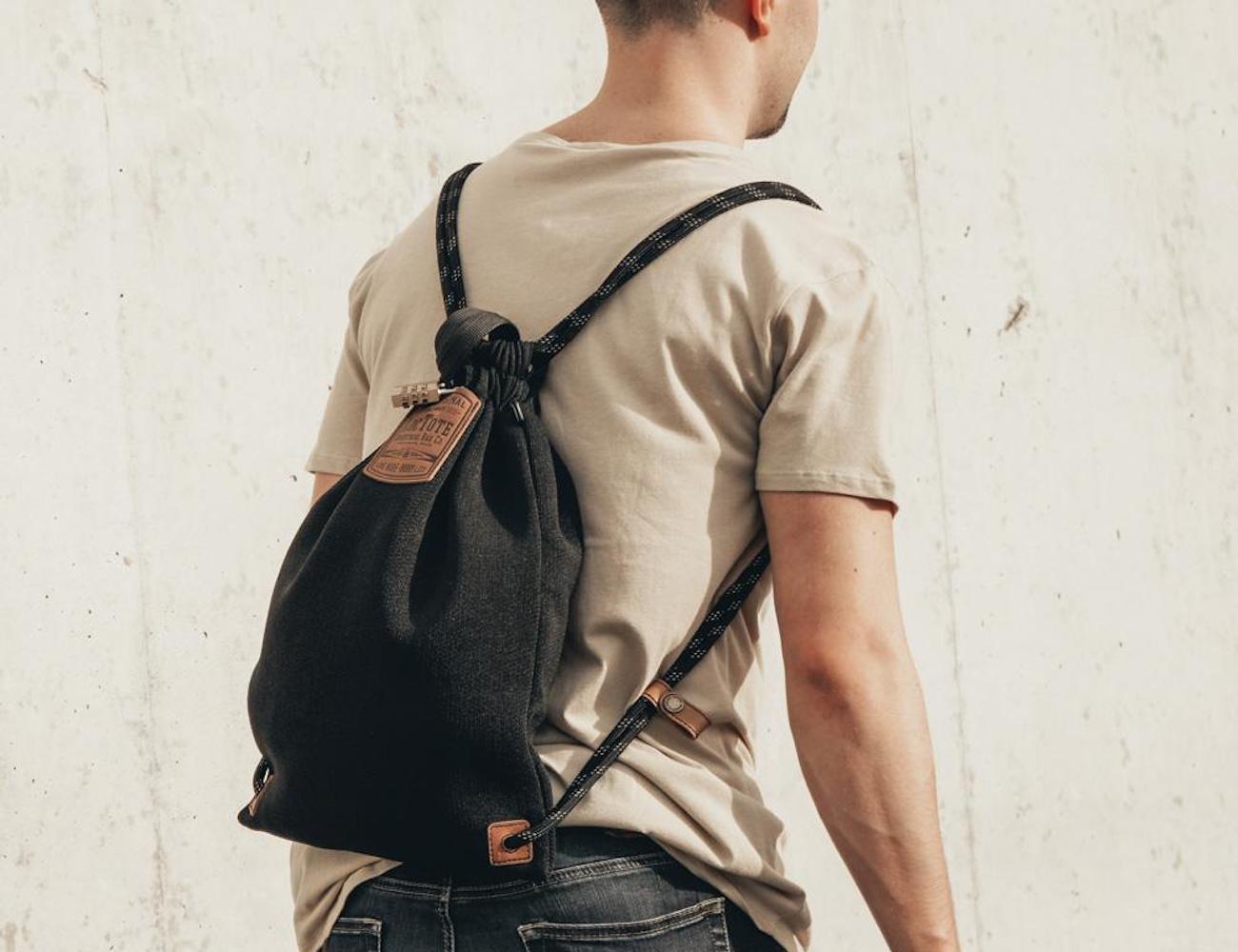 Loctote Flak Sack II Anti-Theft Drawstring Backpack