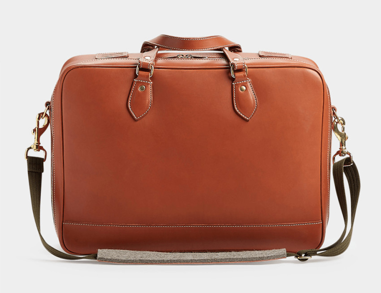 Best Made Three-Day Leather Brief Bag