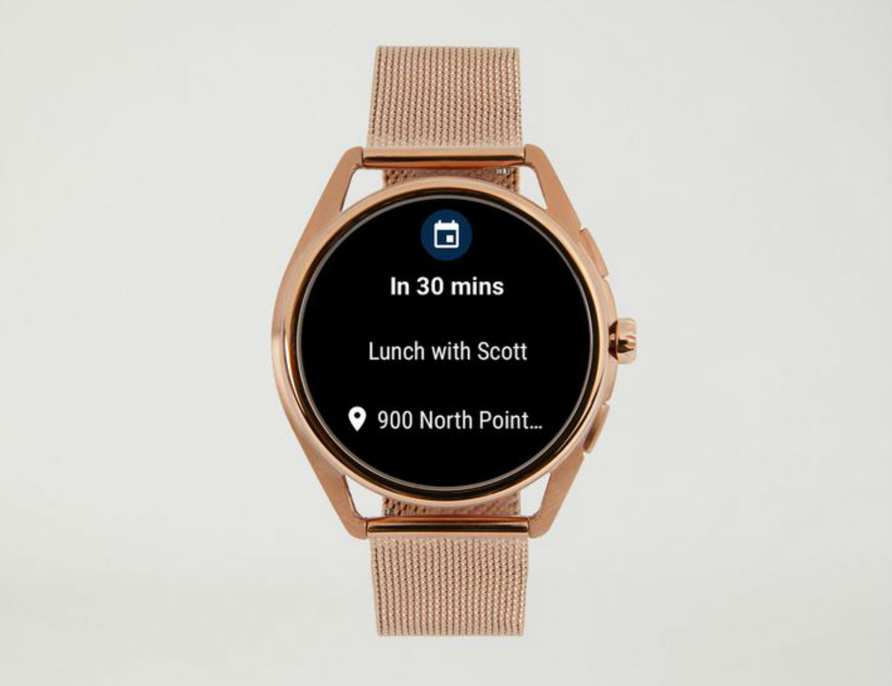 Emporio Armani Stainless Steel Touchscreen Smartwatch