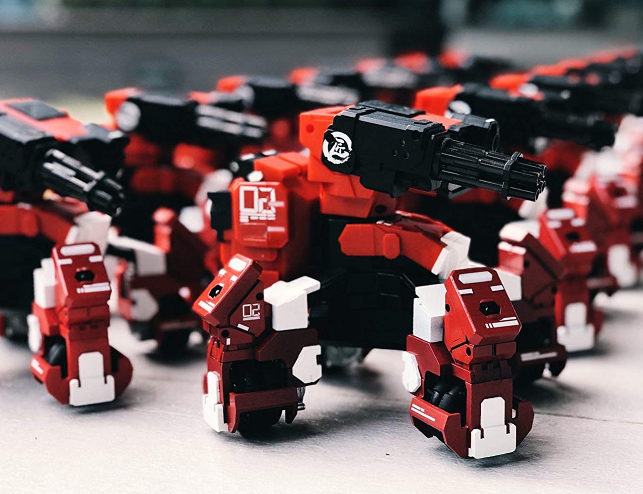 GJS ゲーミングロボット GEIO Red & BLUE 2機セットFPS 81GJ65m2QBL._AC_UF894,