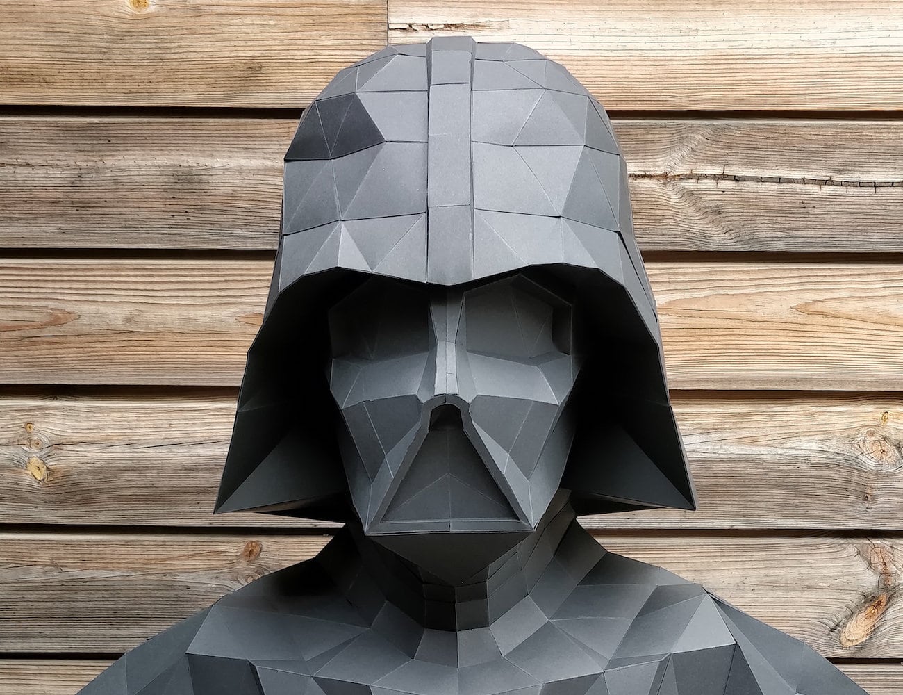 Studio66Designs Papercraft Darth Vader Statue