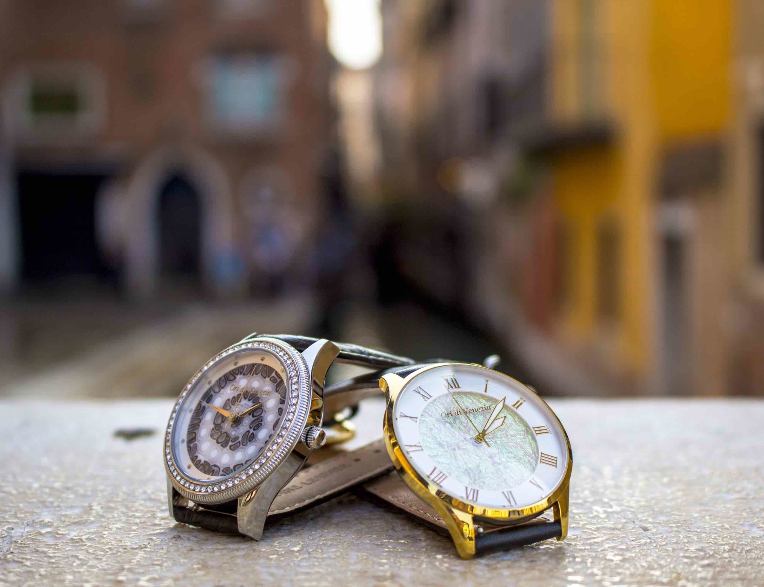 Rialto Collection Handmade Murano Glass Watches